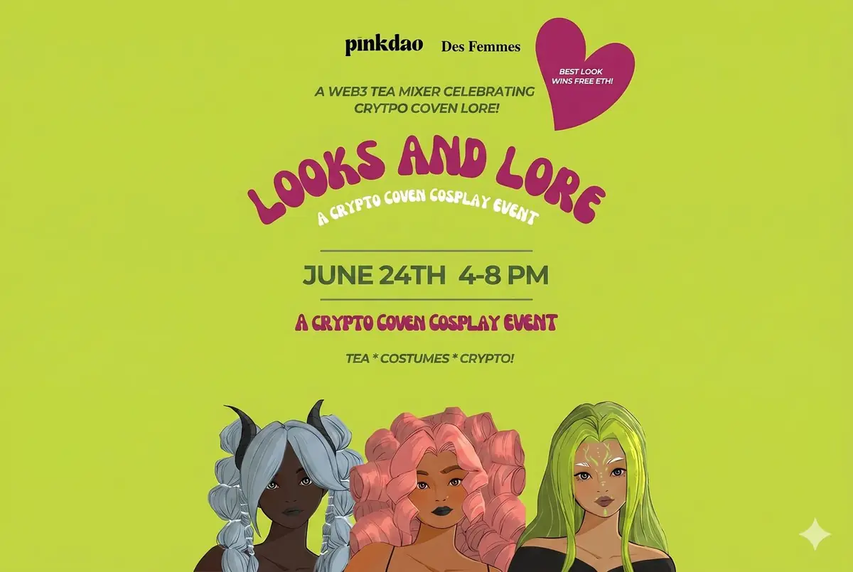 Looks and Lore: A Crypto Coven Cosplay Event