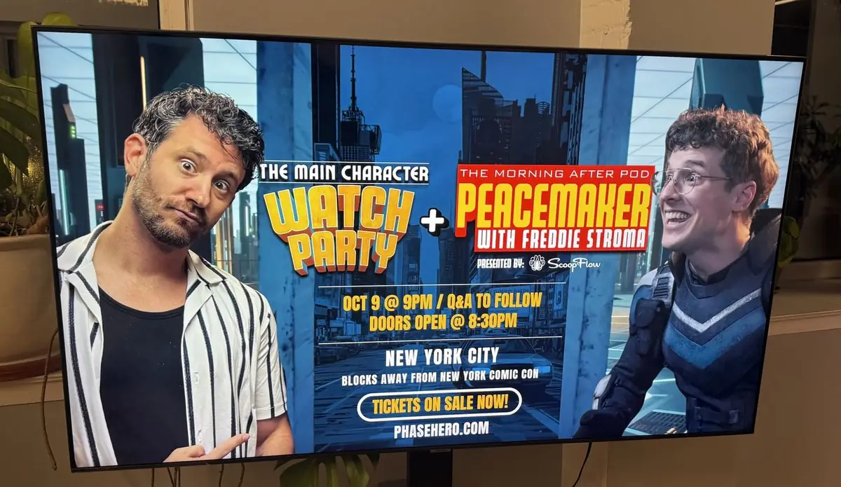 Phase Hero at NYCC: Peacemaker Screening